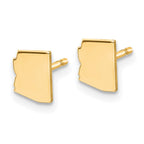 14KY Arizona State Earrings