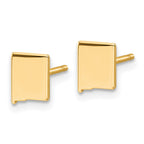 14KY New Mexico State Earrings
