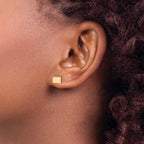 14KY Wyoming State Earrings