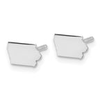 14KW Iowa State Earrings
