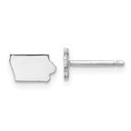 14KW Iowa State Earrings