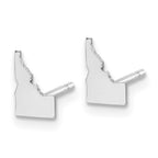 14KW Idaho State Earrings