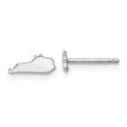 14KW Kentucky State Earrings