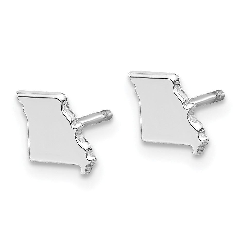 14KW Missouri State Earrings