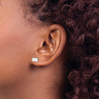 14KW North Dakota State Earrings