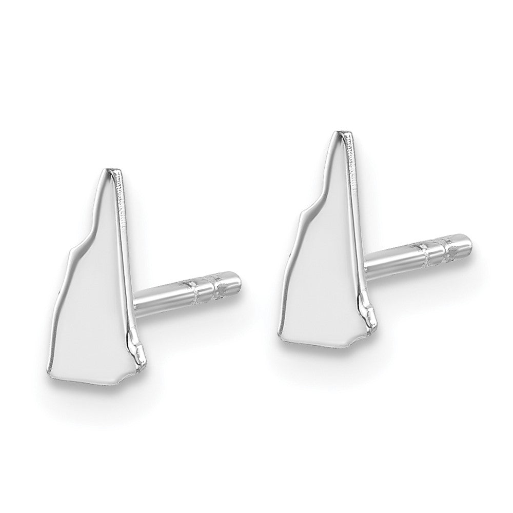14KW New Hampshire State Earrings
