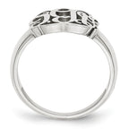 10k White Gold Monogram Ring