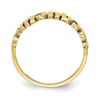 Sterling Silver/Gold-plated Name Plate Ring