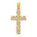 14k Filigree Cross Pendant