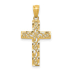 14k Filigree Cross Pendant