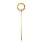 14K MIZPAH COIN 2-piece Round Charm
