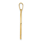 14k Ichthus Fish Charm
