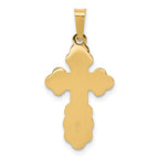 14k Eastern Orthodox Cross Charm