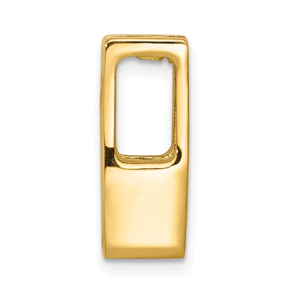 14k Complete AAA 5.25mm Diamond Slide Fits up to 6mm Regular/Fancy/Reversible Omega