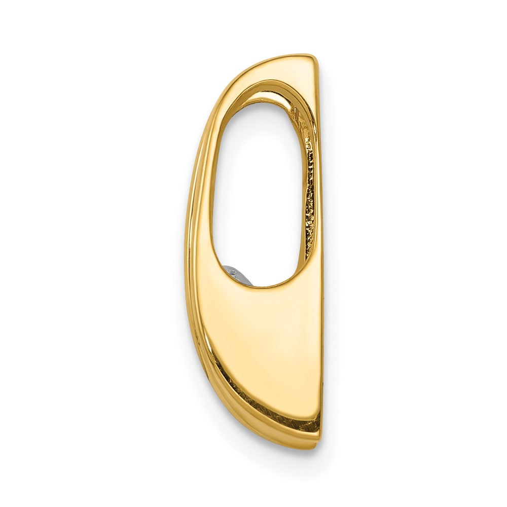 14k Complete AA 5.25mm Diamond Slide Fits up to 6mm Regular/8mm Fancy or Reversible Omega