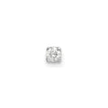 14k White Gold 1/20 carat Single Stud AA Diamond Earring