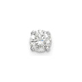14k White Gold 3/8 carat Single Stud AA Diamond Earring