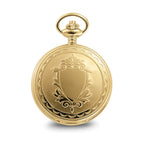 Charles Hubert Gold-finish Off-White Dial with Date Pocket Watch