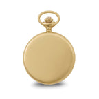 Charles Hubert Gold-finish Off-White Dial with Date Pocket Watch