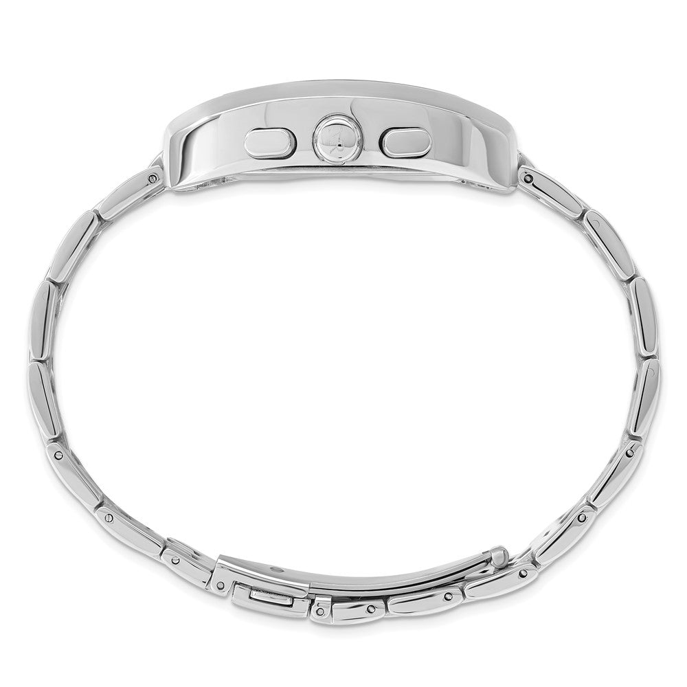 Mens Mountroyal Chronograph Stainless Steel White Calendar Watch