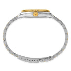 Mens Mountroyal Two-tone IP-plated White Dial Watch