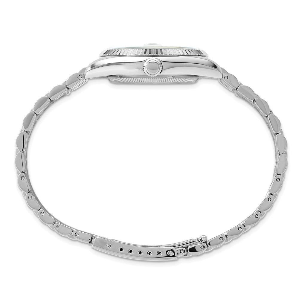 Mens Charles Hubert Stainless Steel Off White Dial Watch