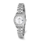Ladies Charles Hubert Stainless Steel 26mm Off White Dial Watch