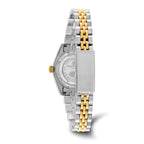 Ladies Charles Hubert IP-plated Two-tone 26mm Black Dial Watch