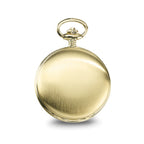 Charles Hubert Satin Gold-finish White Dial Pocket Watch