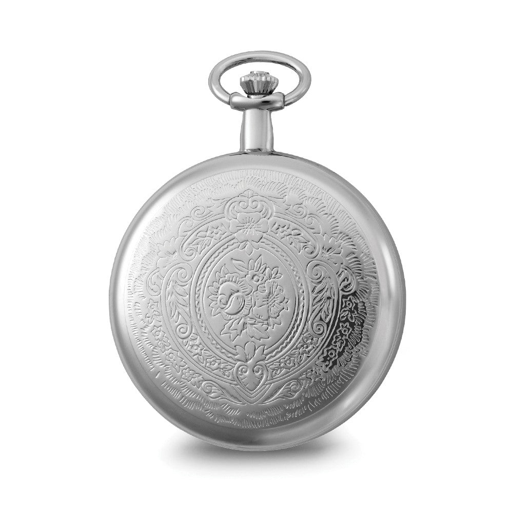 Charles Hubert Two-tone White Dial Pocket Watch
