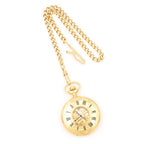 Charles Hubert Gold-finish White Dial Pocket Watch