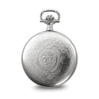 Charles Hubert Chrome-finish White Dial Pocket Watch