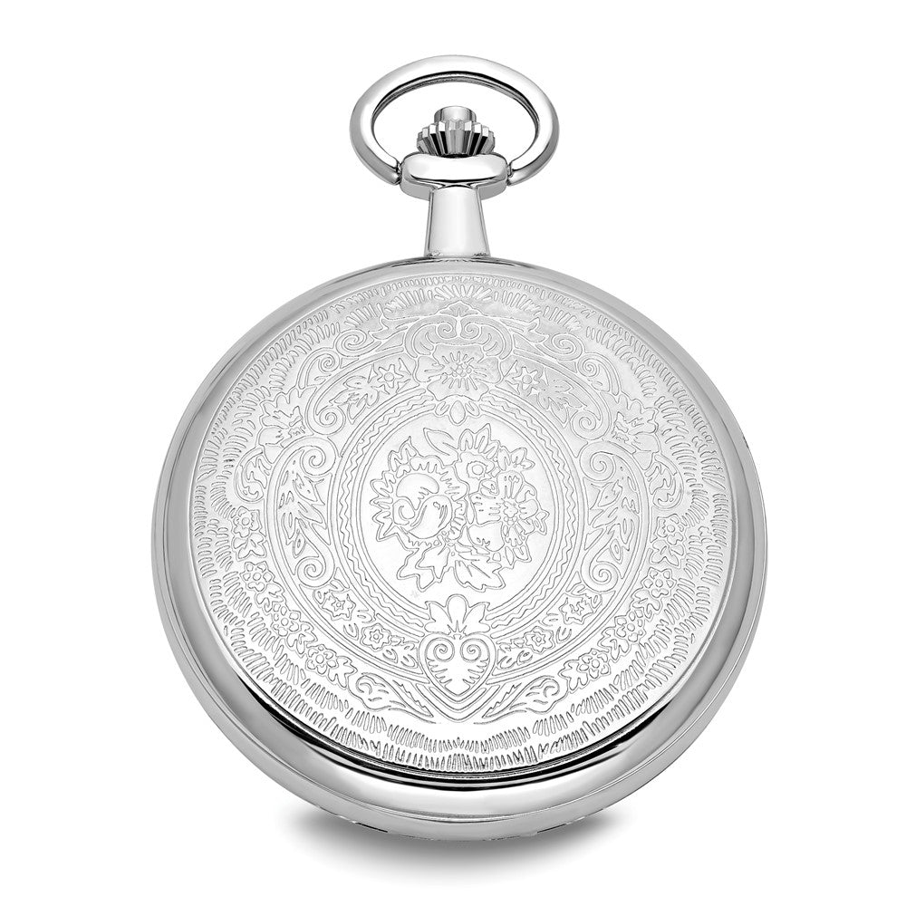 Charles Hubert Two-tone White Dial Pocket Watch