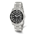 Mens Mountroyal Stainless Steel Black Dial Divers Watch