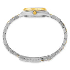 Ladies Mountroyal Two-tone IP-plated Black Dial Watch