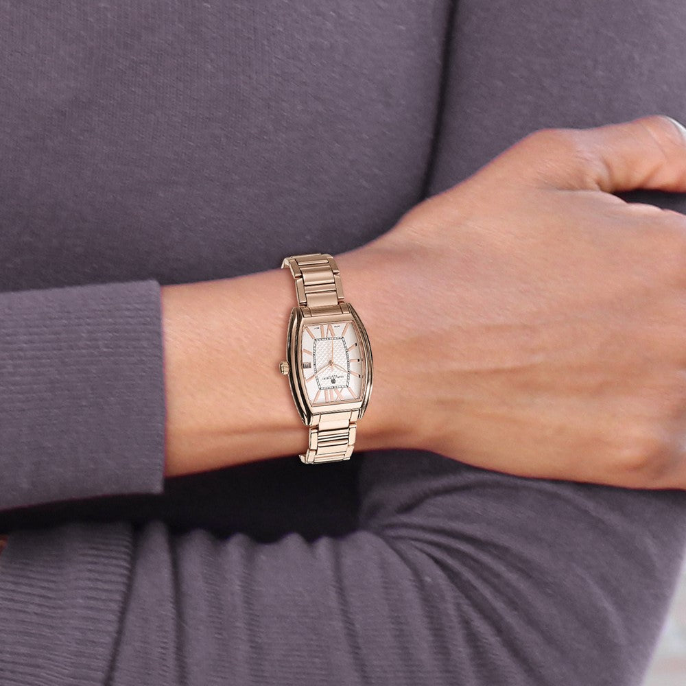 Charles Hubert Rose IP-plated Stainless Steel 32x36mm Watch