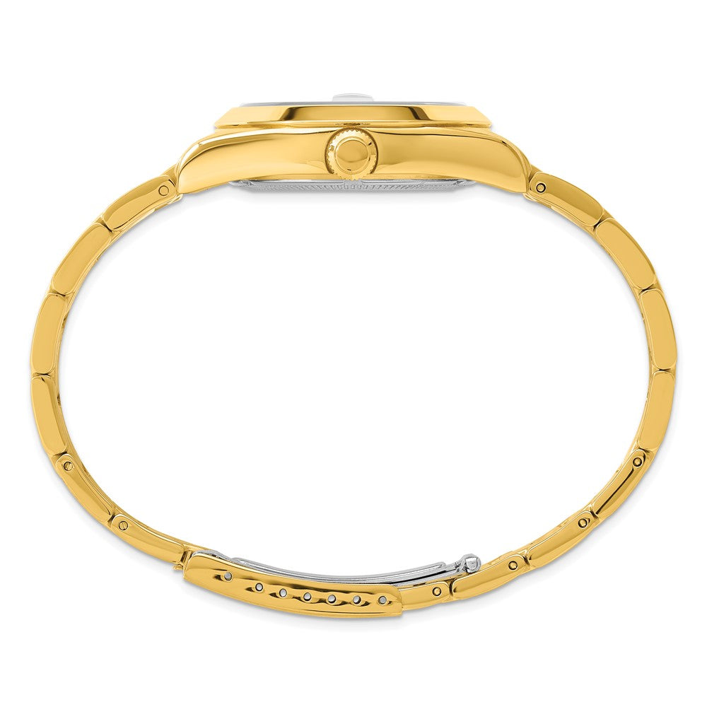 Charles-Hubert Yellow IP-plated Stainless Steel Champagne Dial with Date Watch