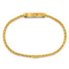 Mens Charles Hubert Satin Gold-finish Brass 32mm Watch