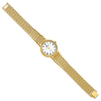 Mens Charles Hubert Gold-finish Brass 33mm Watch