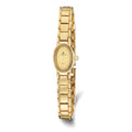Ladies Charles Hubert Satin Gold-finish Brass 17x23mm Watch