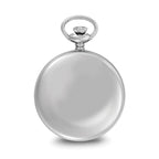 Charles Hubert Stainless Steel Open Face Pocket Watch