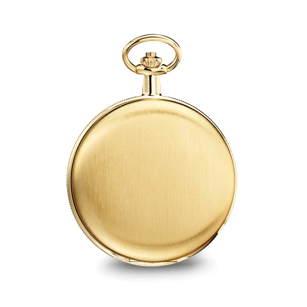 Charles Hubert Satin Gold-finish Brass Pocket Watch