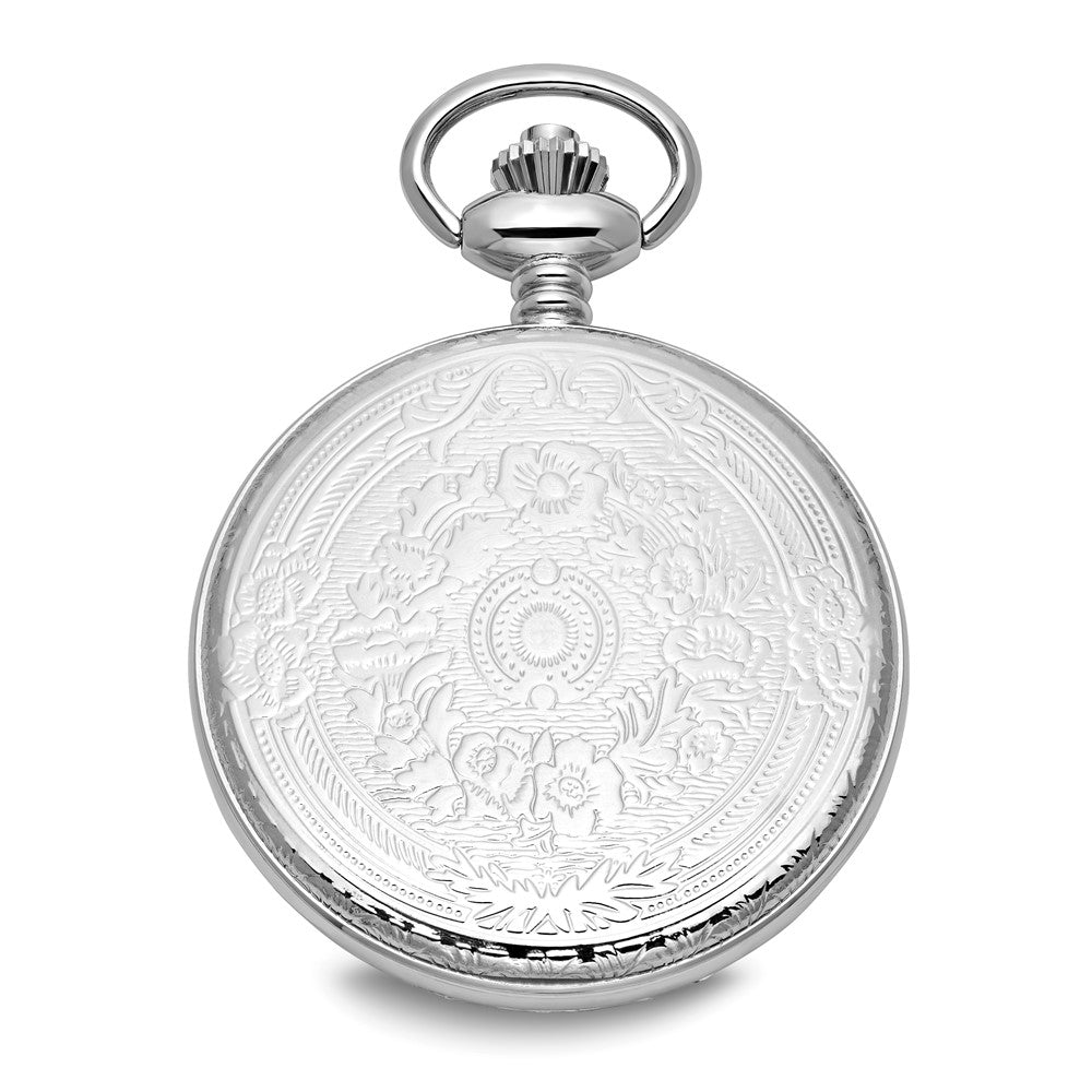 Charles Hubert Polished Brass Window Cover Pocket Watch