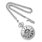 Charles Hubert Polished Brass Window Cover Pocket Watch