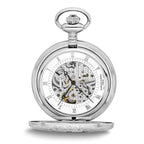 Charles Hubert Polished Brass Window Cover Pocket Watch