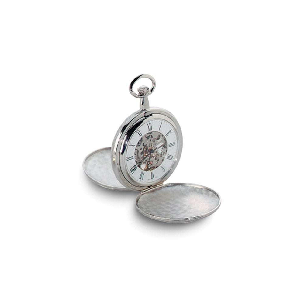 Charles Hubert Two-tone Gold-finish Double Cover Pocket Watch