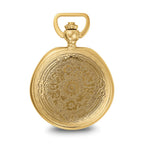 Charles Hubert Gold-finish Brass w/Shield Pocket Watch