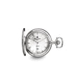 Charles Hubert Chrome-finish Brass w/Shield Pocket Watch