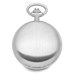 Swingtime Chrome-finish Brass Quartz Pocket Watch