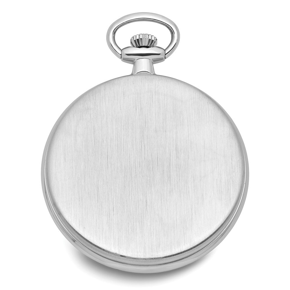 Swingtime Chrome-finish Brass 50mm Mechanical Pocket Watch